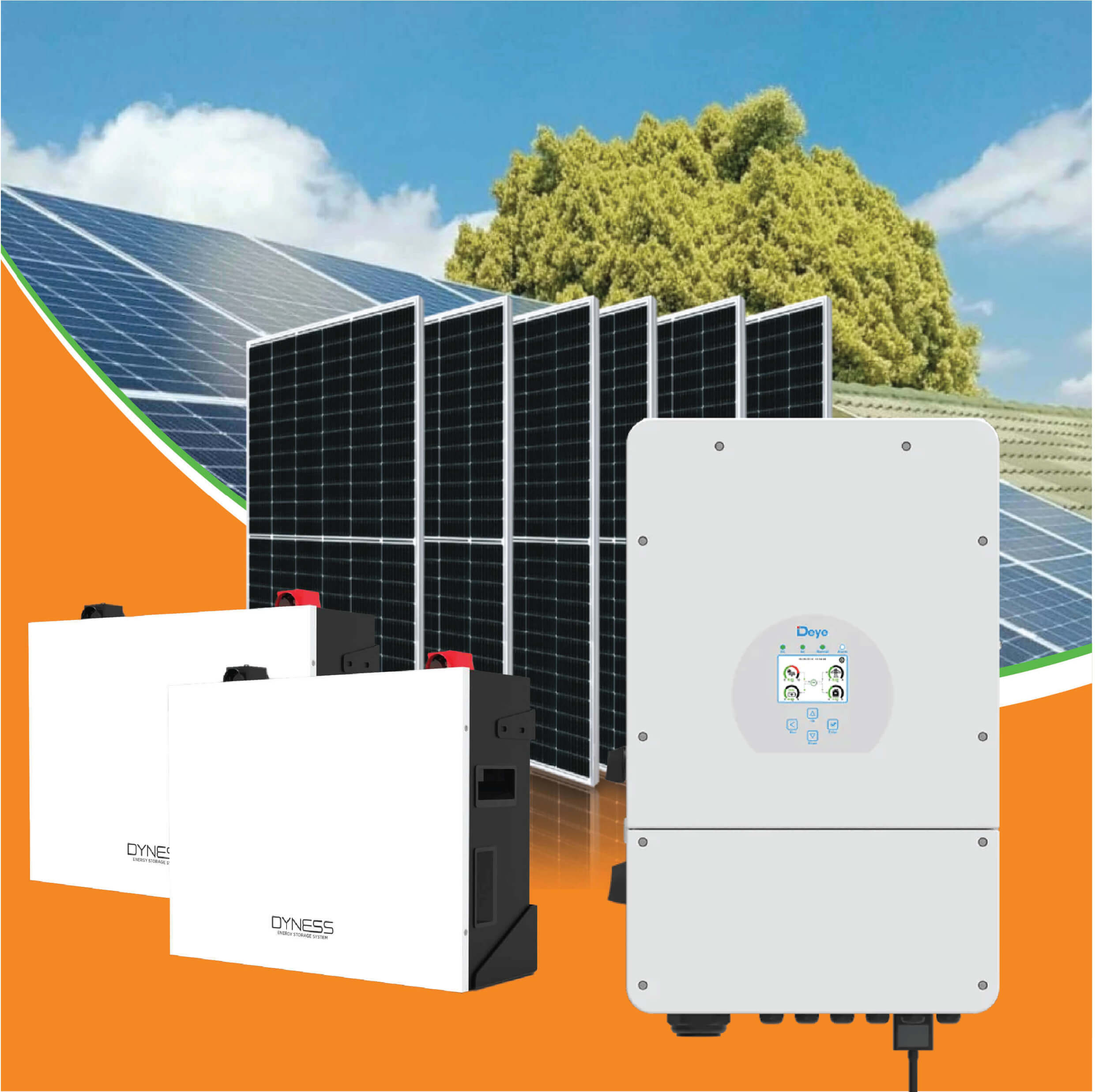8kW Solar System with Dyness Battery