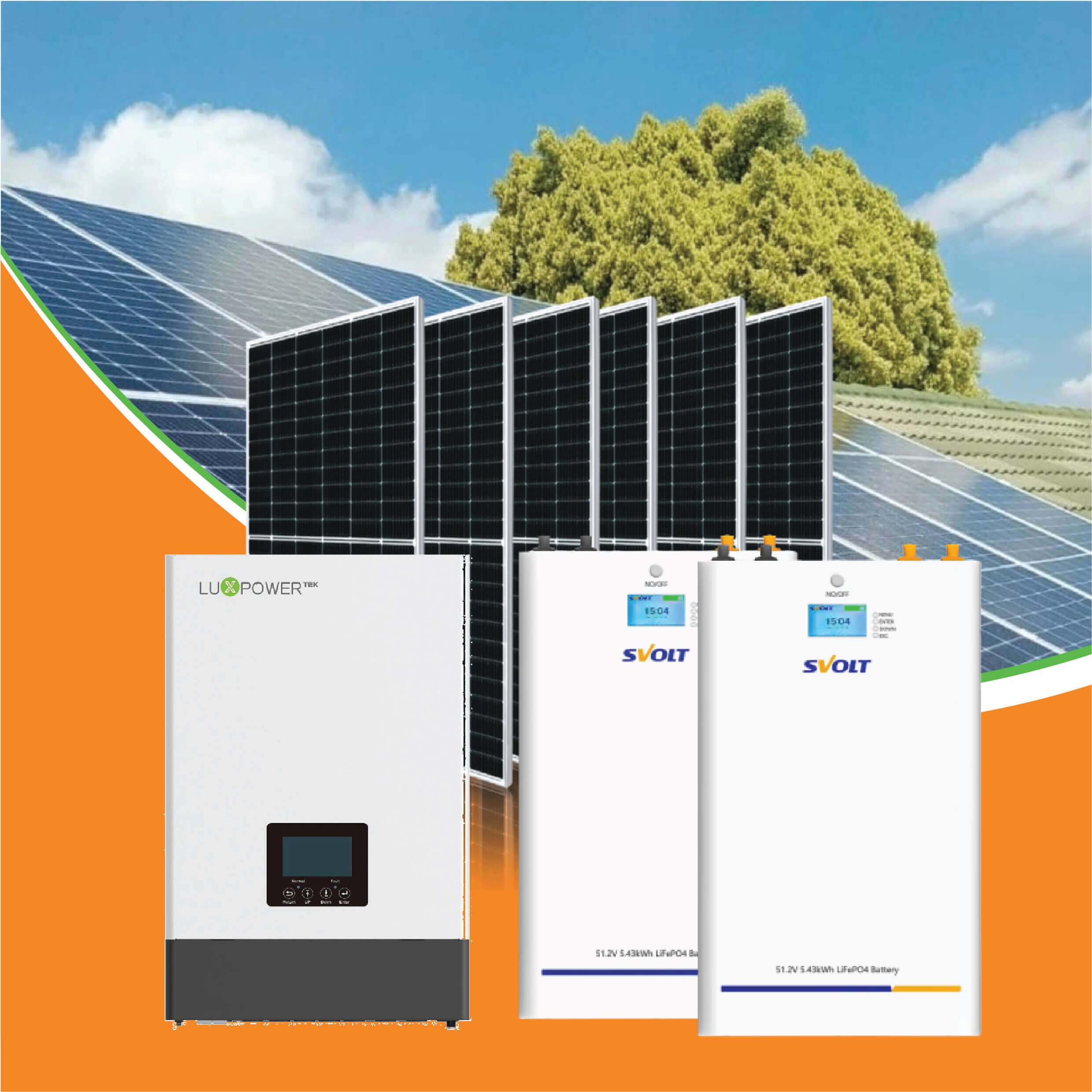 6kW Solar System with Luxpower Inverter