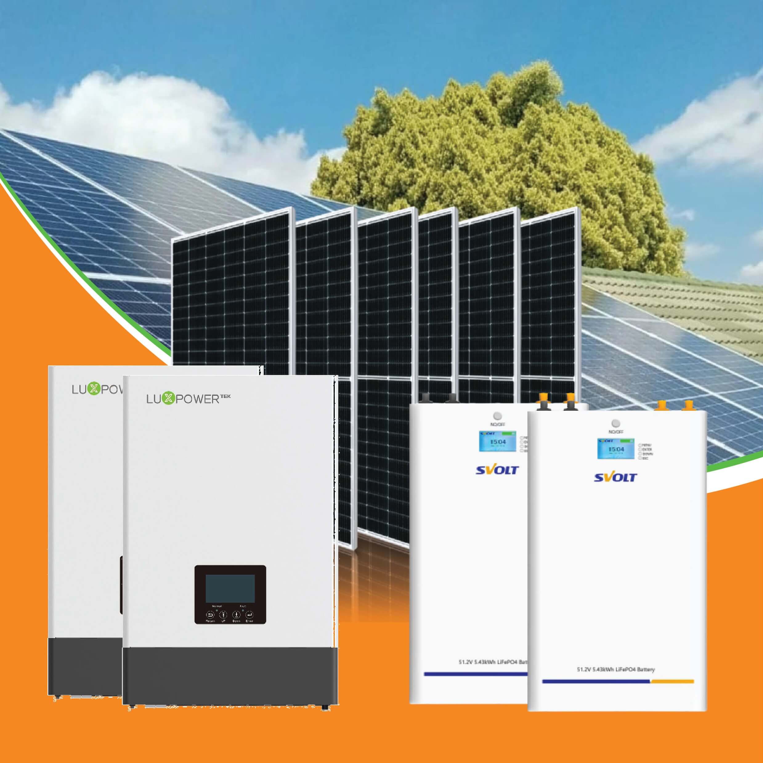 10kW Luxpower Solar System Package