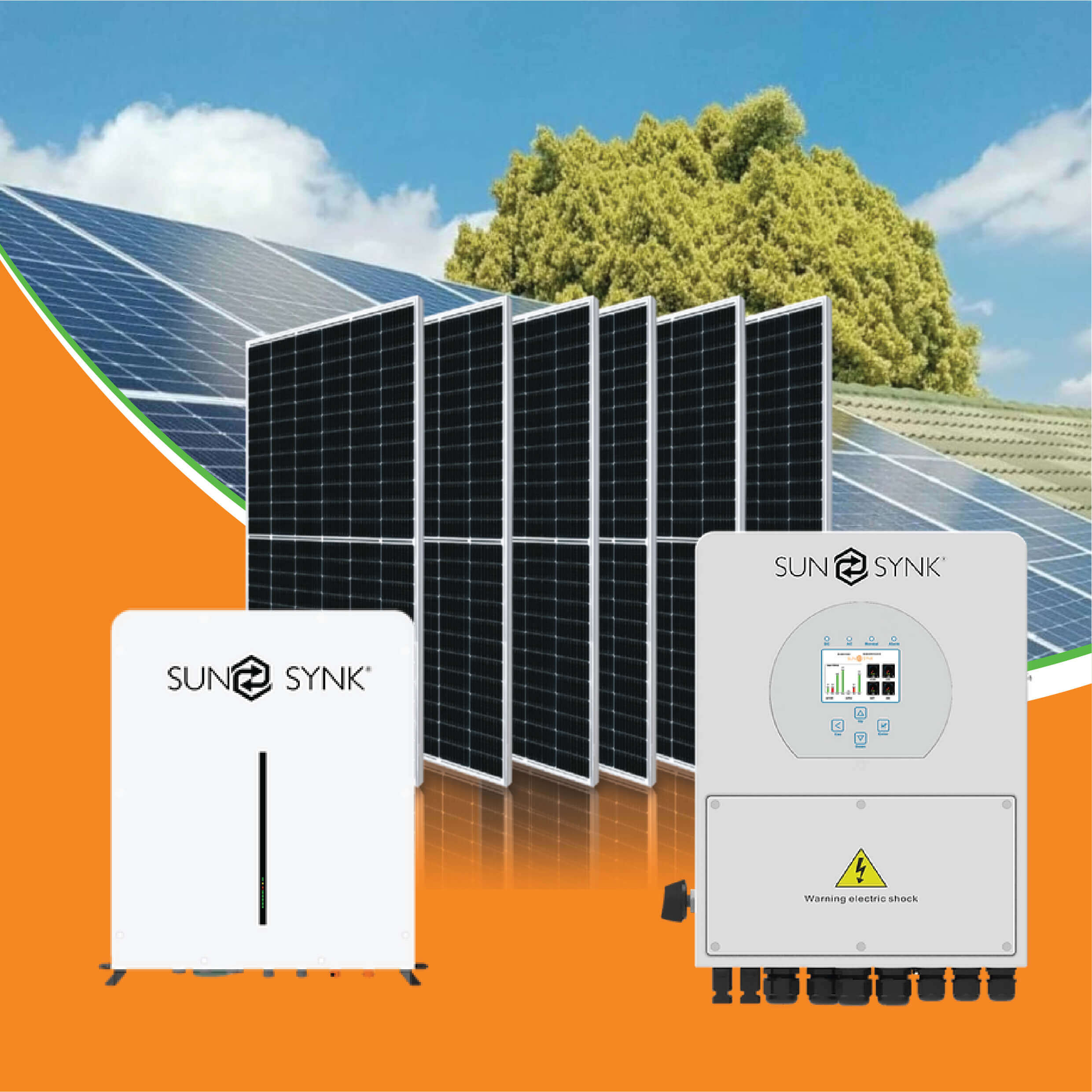 5kW Solar System Highline Package with Sunsynk